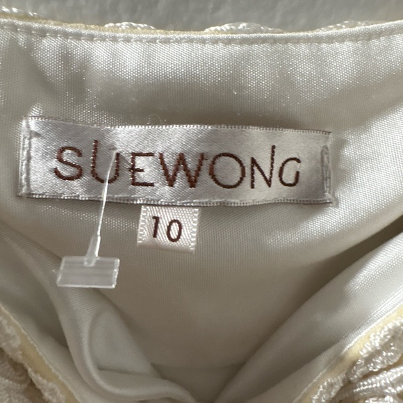 Sue Wong ivory dress - Picture 2 of 4